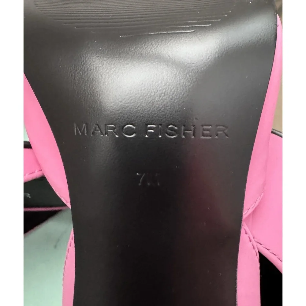 MARC FISHER Women's Carline Pink 4 1/2